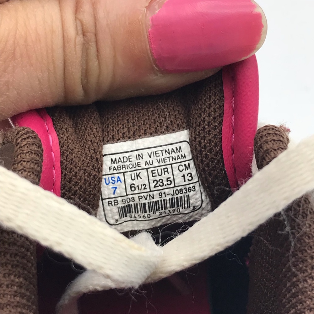 Reebok Girls size 7 adorable sneaker - Picture 6 of 6